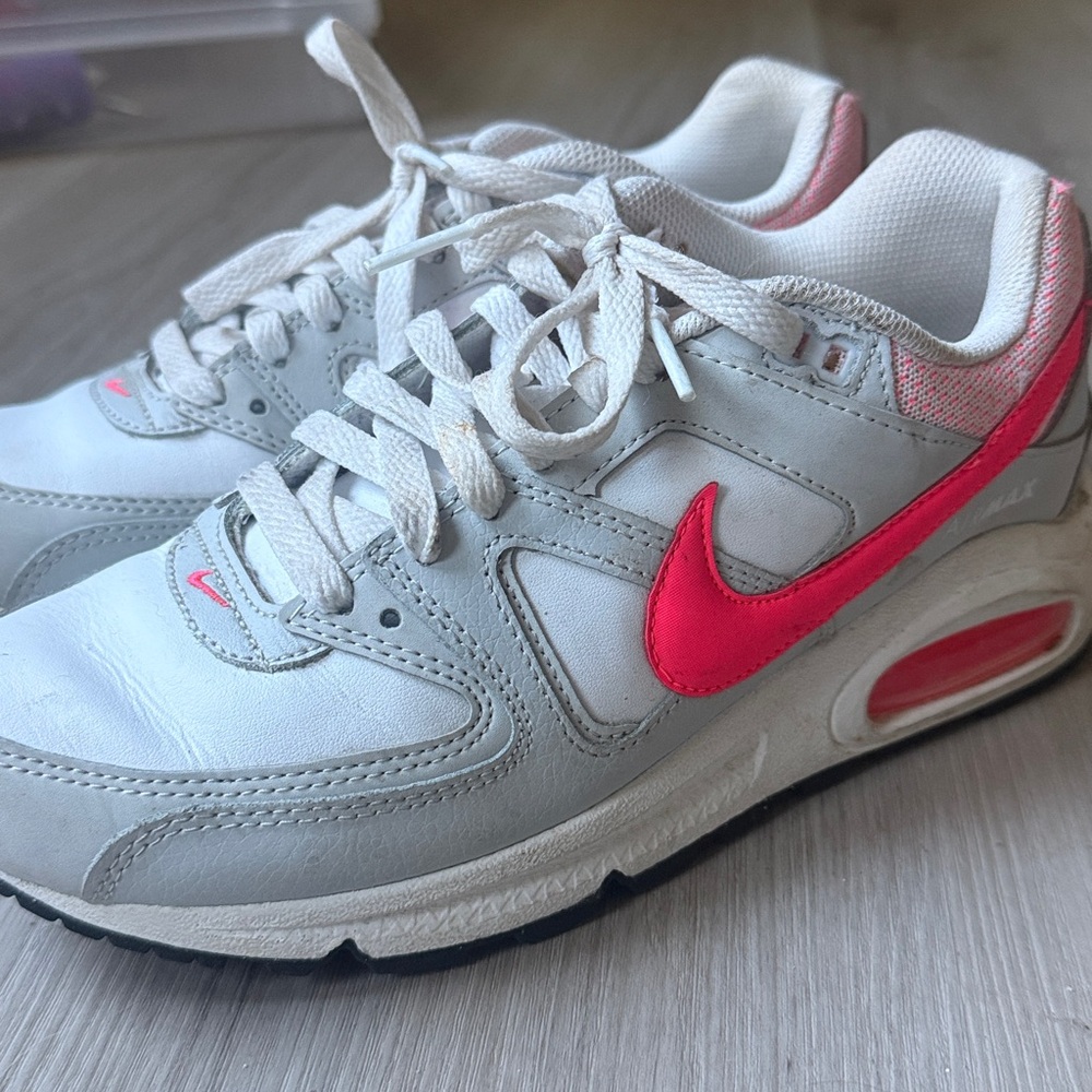 Nike White and Pink Athletic Shoes